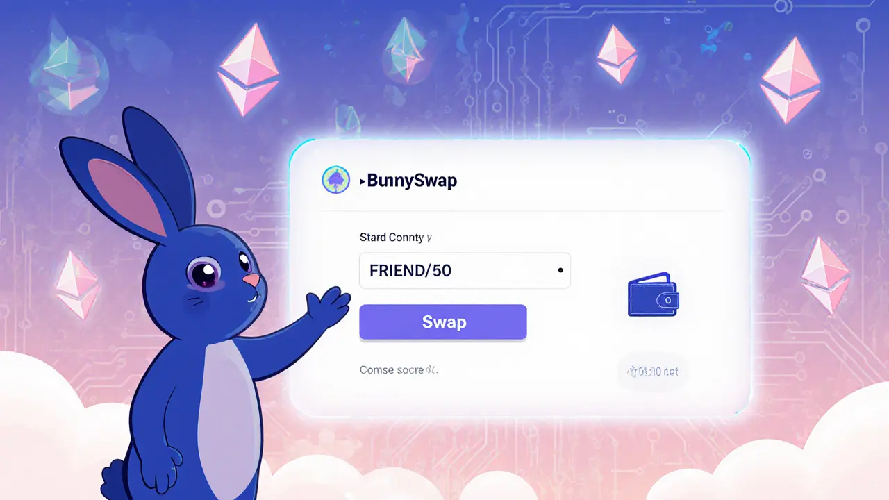 BunnySwap Crypto Exchange Review: In‑Depth Look at the FRIEND/WETH DEX
