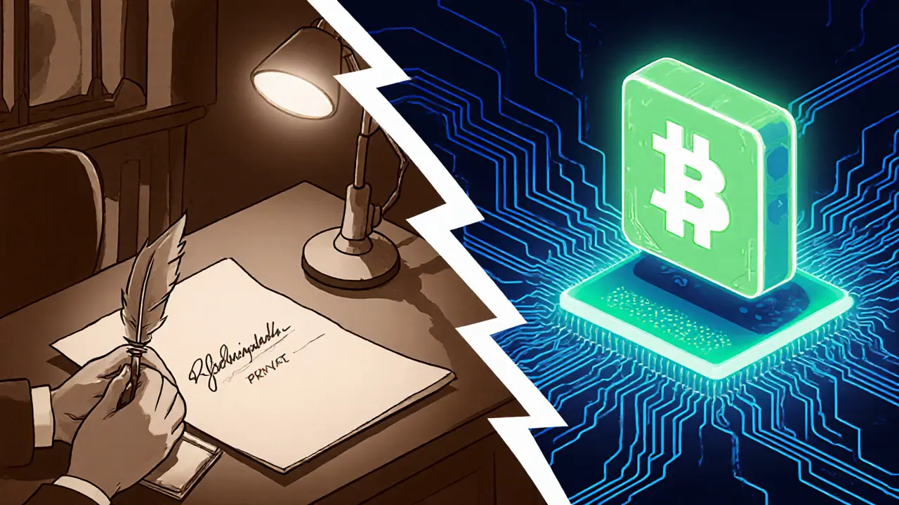 Digital Signatures vs Traditional Signatures in Crypto: Key Differences & Benefits