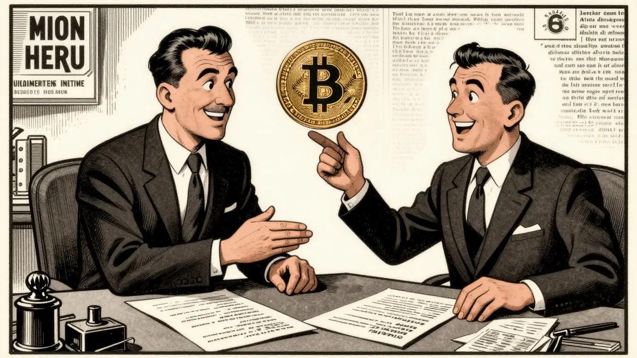 Government official rejecting Monero coin while approving Bitcoin transactions