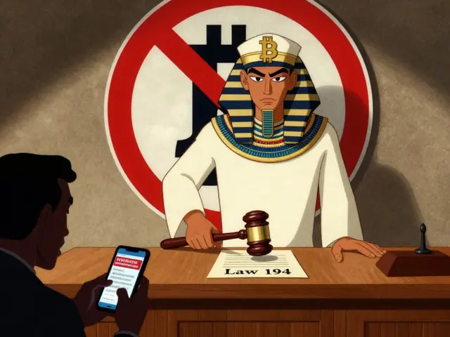 Egypt's Crypto Ban: Imprisonment Penalties for Promotion Under Law 194 of 2020