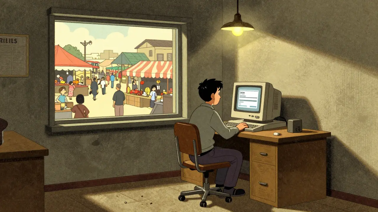 Lonely user on isolated crypto platform