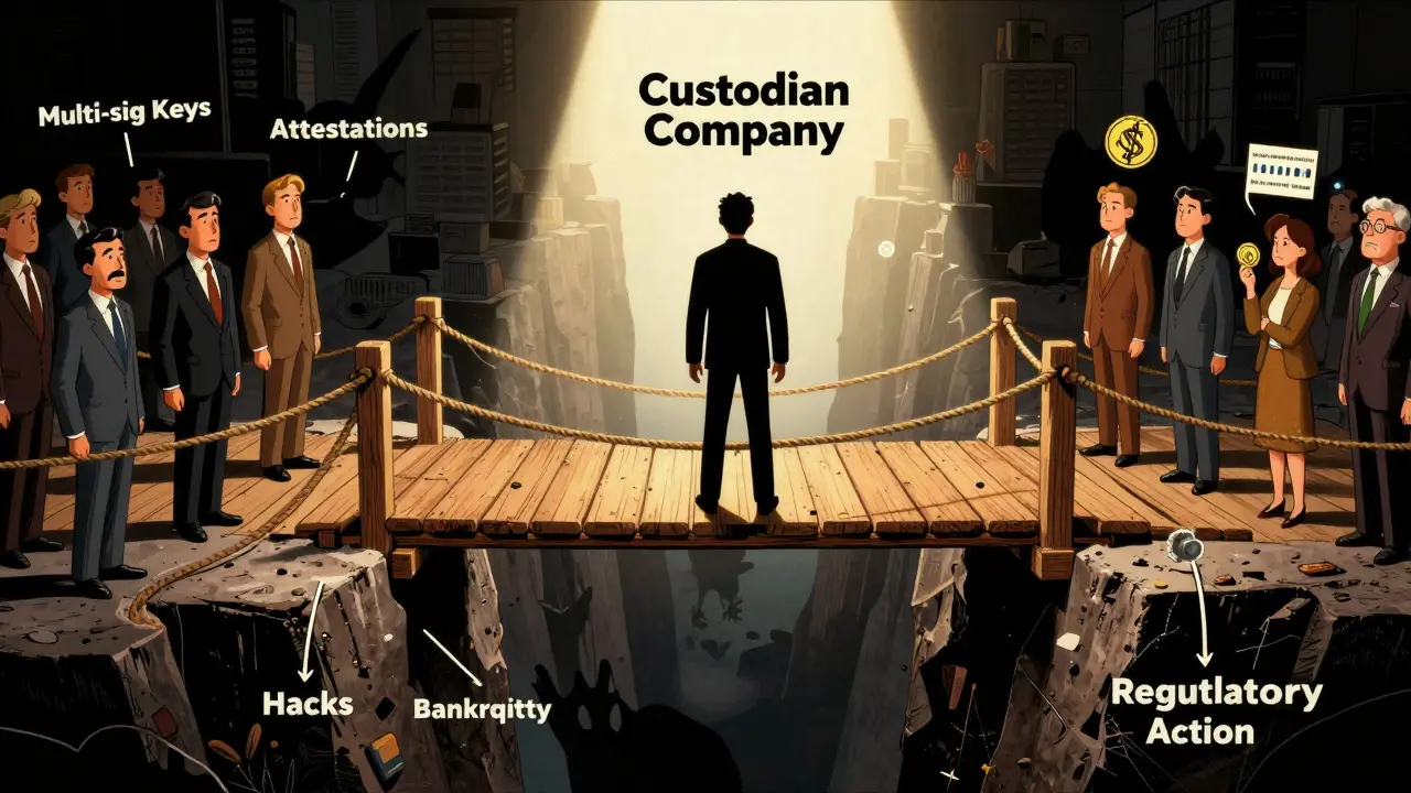 Custodian stands on fragile bridge over risk chasm between blockchains