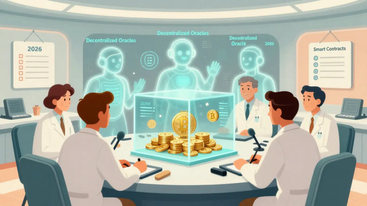Hybrid custody model with auditors and digital oracles verifying reserves